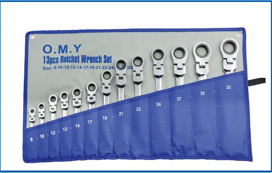 CG-429B Flexible Ratchet Combination  Wrench  | 13 pcs.